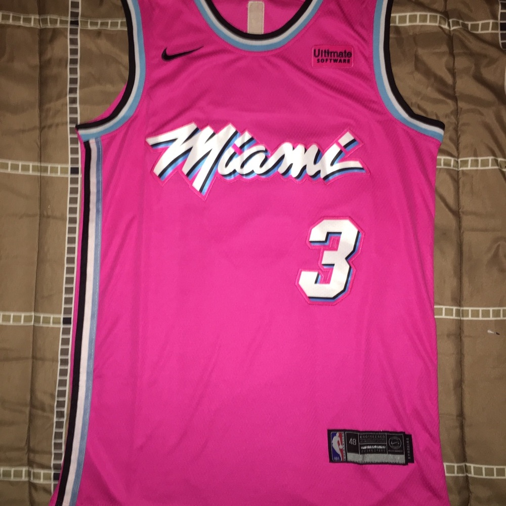 Miami Heat D. Wade City Edition Swingman Jersey
